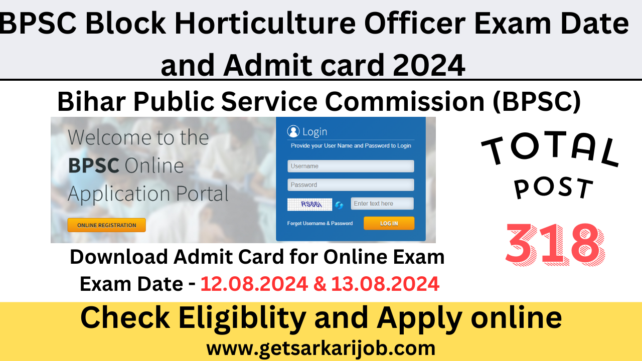 BPSC Block Horticulture Officer