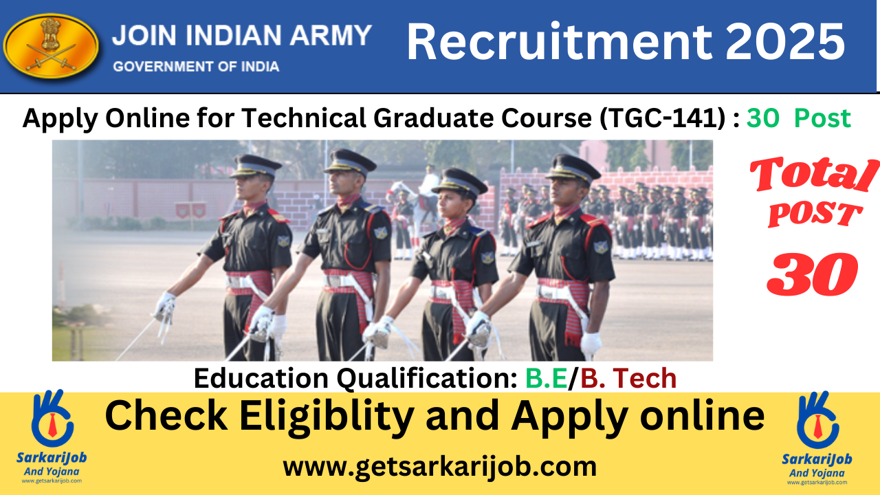 Indian Army TGC Recruitment